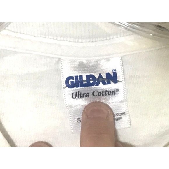 Seal Beach Surf Sun Run Tee Shirt 2010 Gildan Ultra Cotton Size Small Off White - Picture 4 of 4